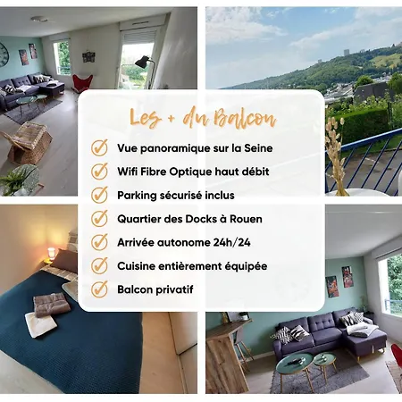 : Vue Panoramique Sur La Seine Avec Parking *